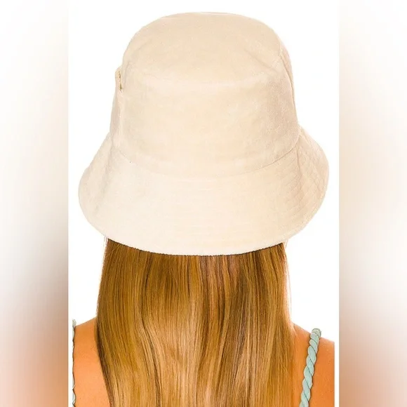 Lack of Color Wave Bucket Hat in Beige Terry size S/M - Picture 2 of 6